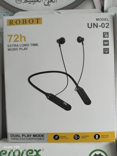 Neckband Bluetooth 3 days Battery  timing clear call voice