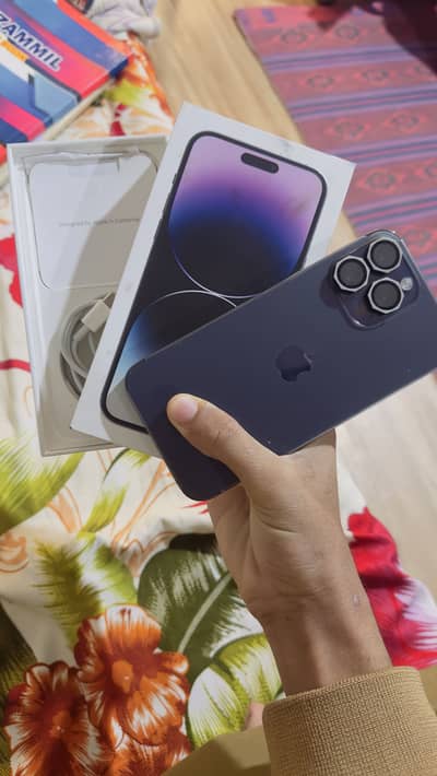 iPhone 14 Pro Max FU|NON|128GB |sim time|Box | 85%Batter WA03089555226