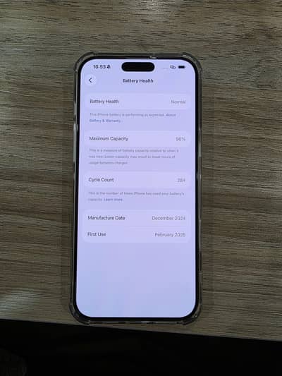 Iphone 16 pro max 256gb Pta Approved