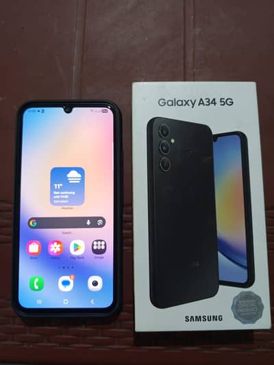 sumsung galaxy A34 5 G 8 /256