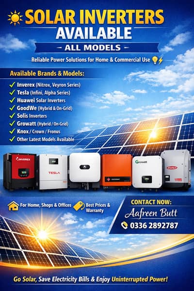 inverex 2.5 kw solar inverter with 5 years warranty