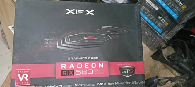 AMD Radeon RX 580 8GB XFX GTS Black