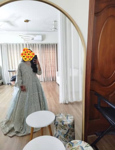 bridal dress for walima (reception)