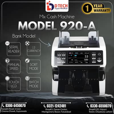 Cash counting machine