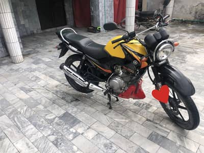 yahama ybr 125g yellow color