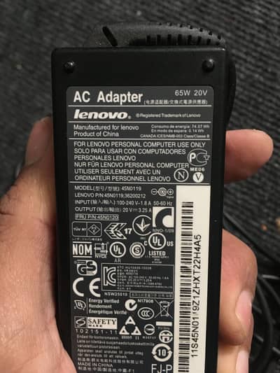 Lenovo 65w original charger