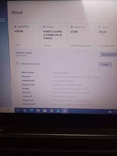 DELL LATITUDE LAPTOP