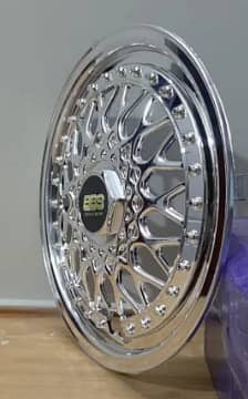 BBS Style Chrome Wheel Covers – ABS Quality | Premium Finish