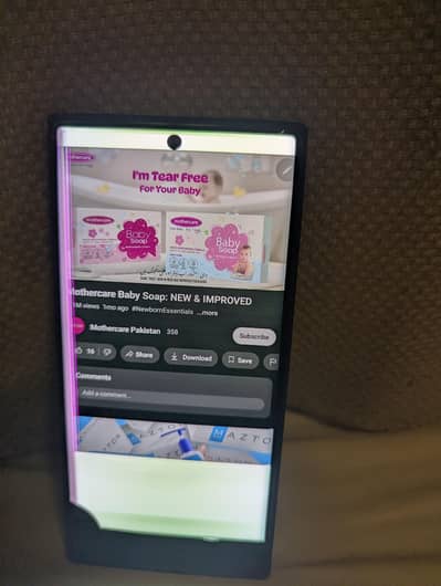 Samsung note 10 plus  12/256 non pta panel kharab ha