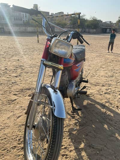 Honda CG125 Karachi number