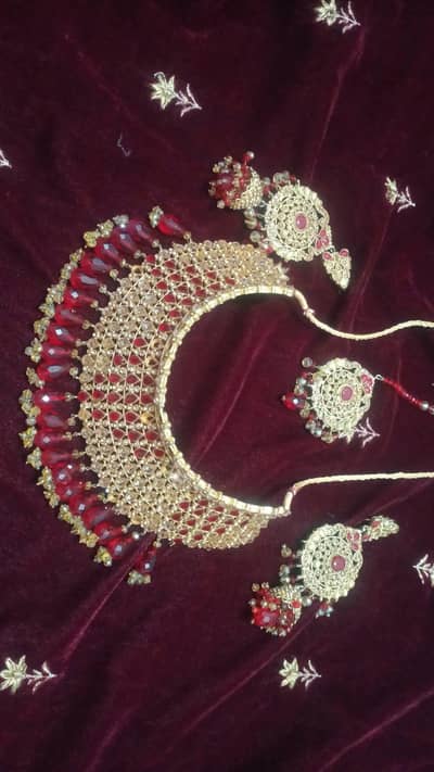 bridal jewellery set