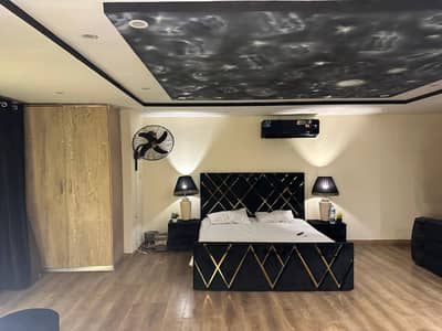 Per day 1bed ROM full furnished apartments safe and scour 100%coupe allow