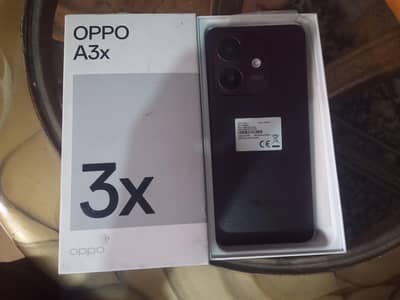 oppo A3x box opened