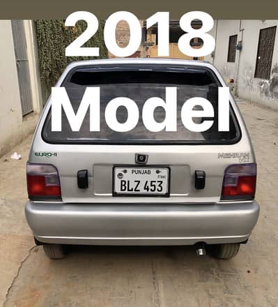 2018 Model Mehran VX EURO (AC/Heater Working) Total Genune in Burewala