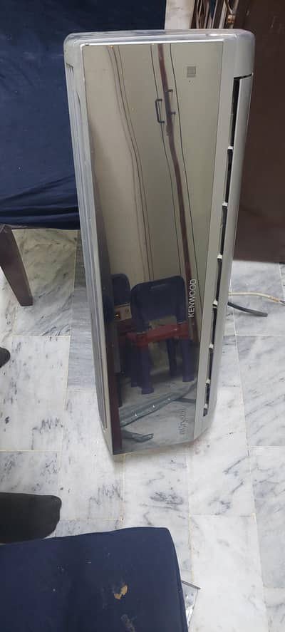 kenwood working inverted AC with only inner