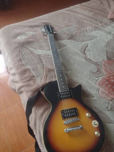 Donar electric Guitar (black color) (with case)