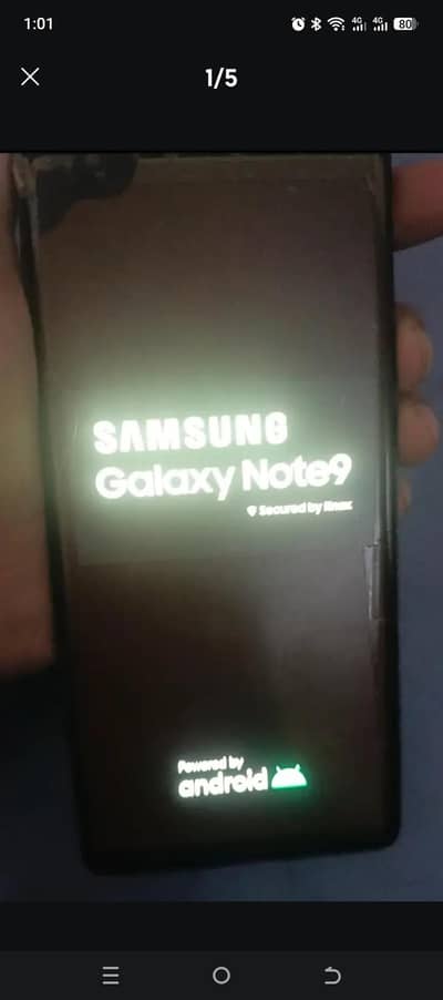 Samsung note 9 & s10 5g penal damage non pta with box exchange poss