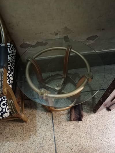 2 chairs side table and dressing for sale