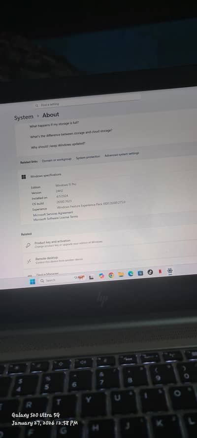 Elite book 10/10 core i7 vpro 8th gen