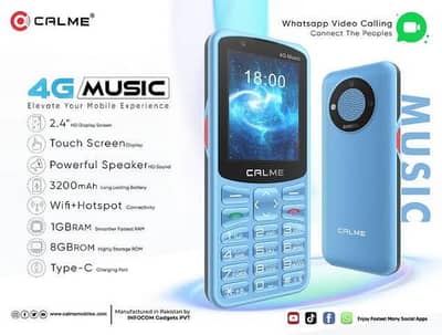 Calme 4g phone, best for Hot-spot, Big battery