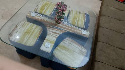 Center Table Set 4 seater
