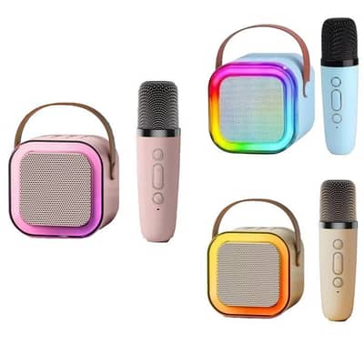 RGB Rechargeable Portable Karaoke Speaker