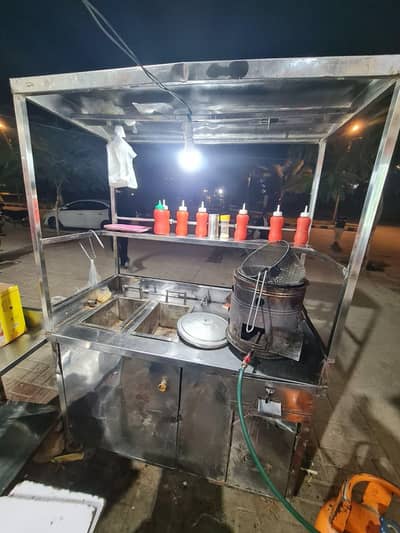 burger+ fries stalll