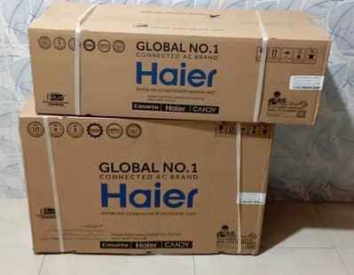 Haier 1.5 ton inverter 19Lf new box pack