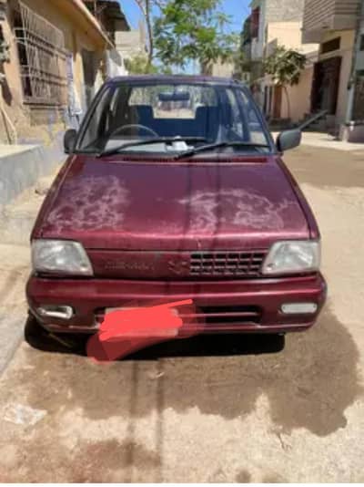 mehran 2003 model ac on. 80% orignal gari