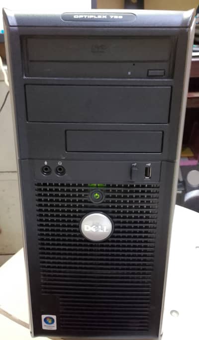 Dell optiplex 755 only tower cpu 4 GB 160 GB for sell
