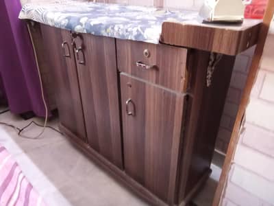 Iron stand and one Wardrobe for sale