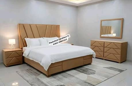 Poshish bed / Bed / bed set / king size bed / double bed /Furniture