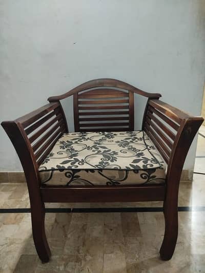 5 Seater Wooden Sofa Set