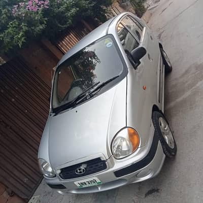 santro club 2004 model silver color