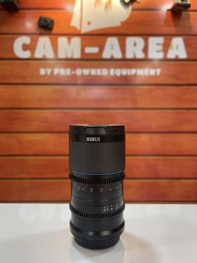 Sirui Lens 35mm T2.9 1.6X FF , Anamorphic Full Frame Lens, Mint Cond