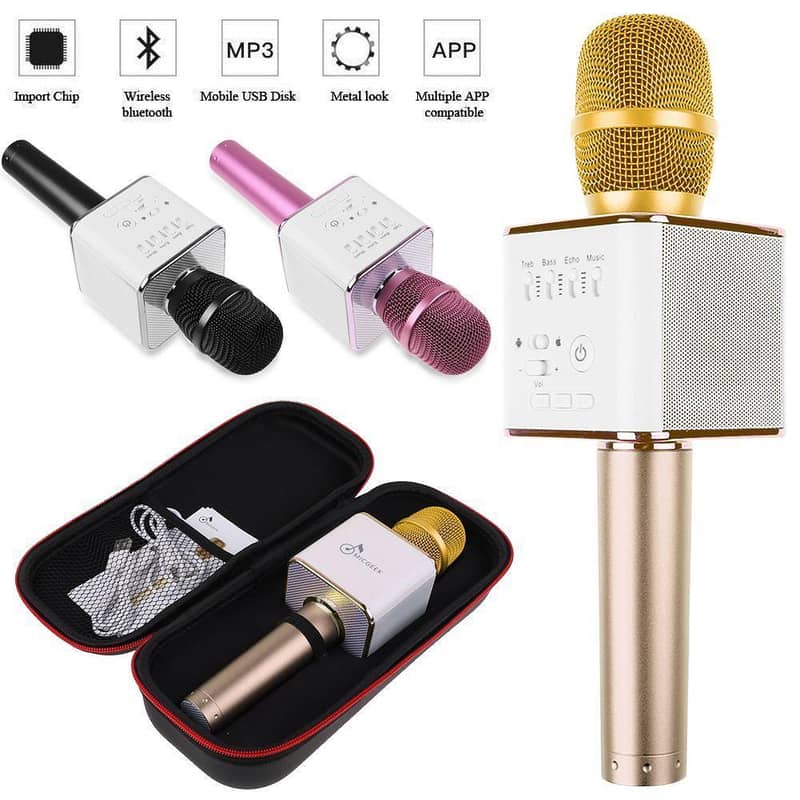Wireless Bluetooth Karaoke Microphone 2