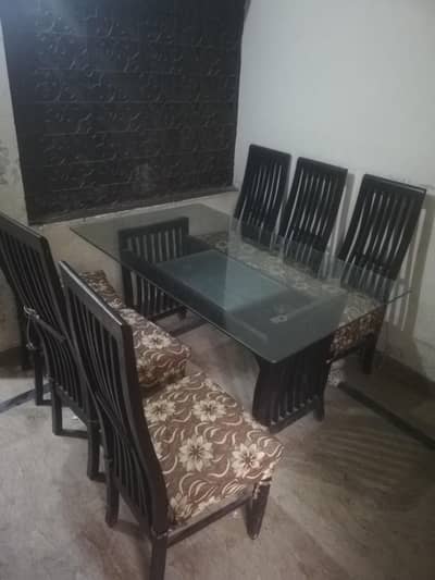 dining table with 6 chair