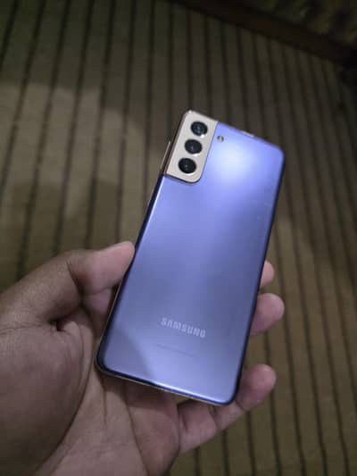 Samsung S21, 8/256, Clear Display,  P-A-T-C-H Approved, Single Sim