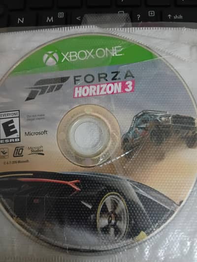 forza horizan 3,burning blood xbox one cd