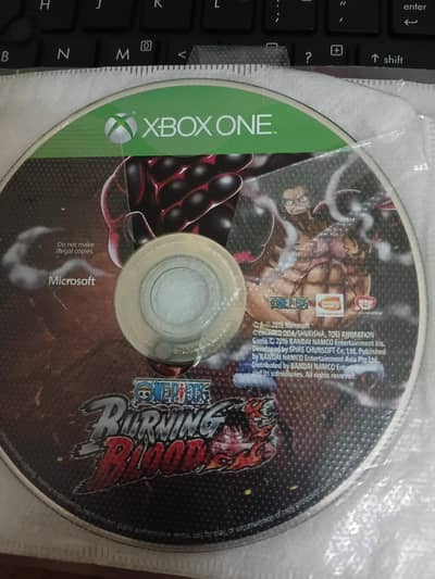 burning blood xbox one cd