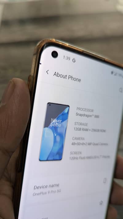 OnePlus 9 pro 12/256