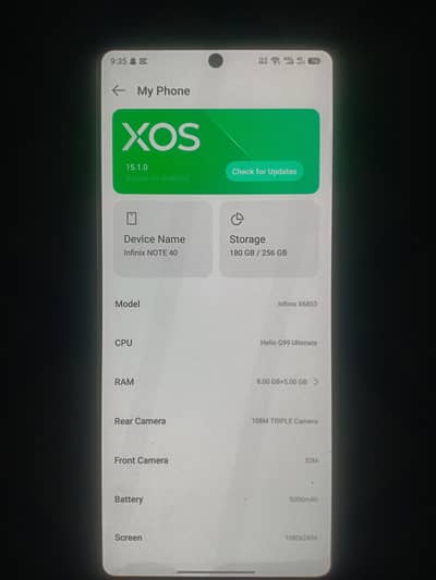 Infinix Note 40 Ad Full Read Kren Phly