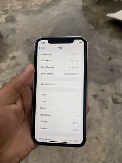 I phone XR Total Genuine
