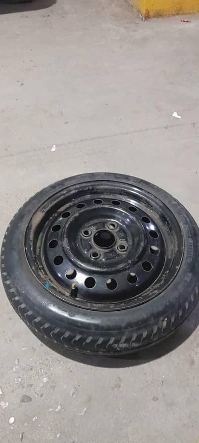 alto spare tyre and floor mat