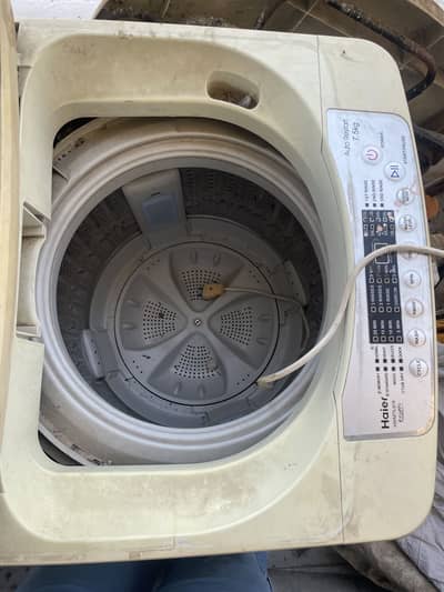 Haier automatic washer & dryer