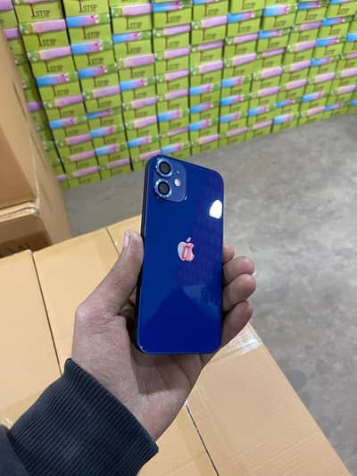 iphone 12 mini blue lush color water pack seal pack