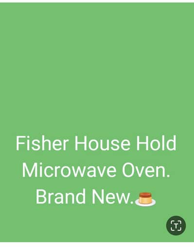 Brand New Fisher House Hold Microwave Oven