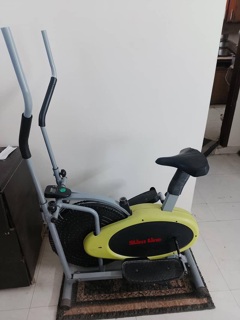Elliptical machine "cycle machine" 0