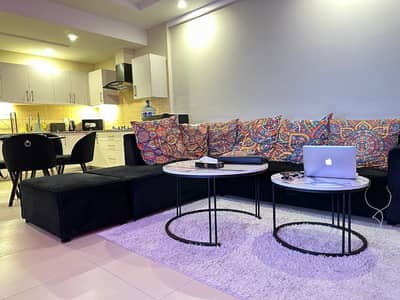 Luxury 1 Bedroom Furnished Apartment For Rent (1 To 6+ Months) In Cube Apartments, Sector A, Bahria Enclave Islamabad