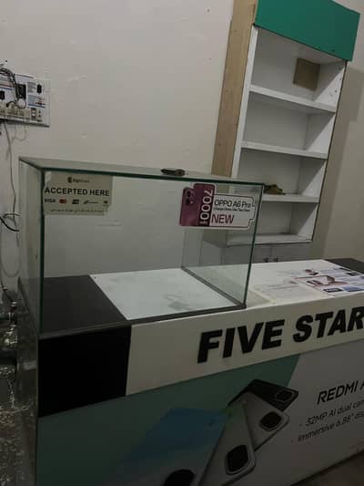 mobile shop countr and rack for sale